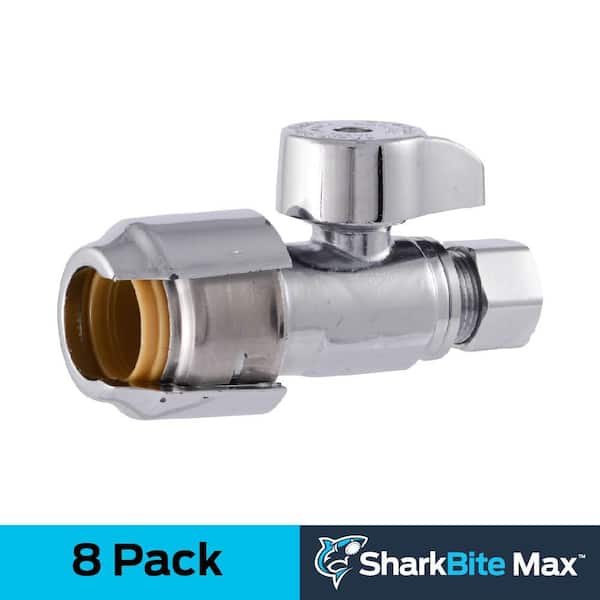 SharkBite Max 1/2 in. Push-to-Connect x 3/8 in. OD Compression