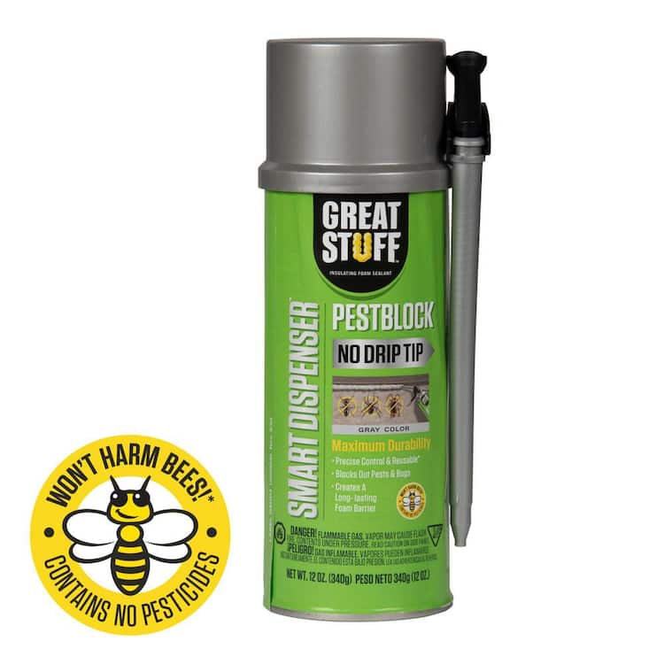 GREAT STUFF Smart Dispenser 12 oz. Pestblock Insulating Spray Foam Sealant