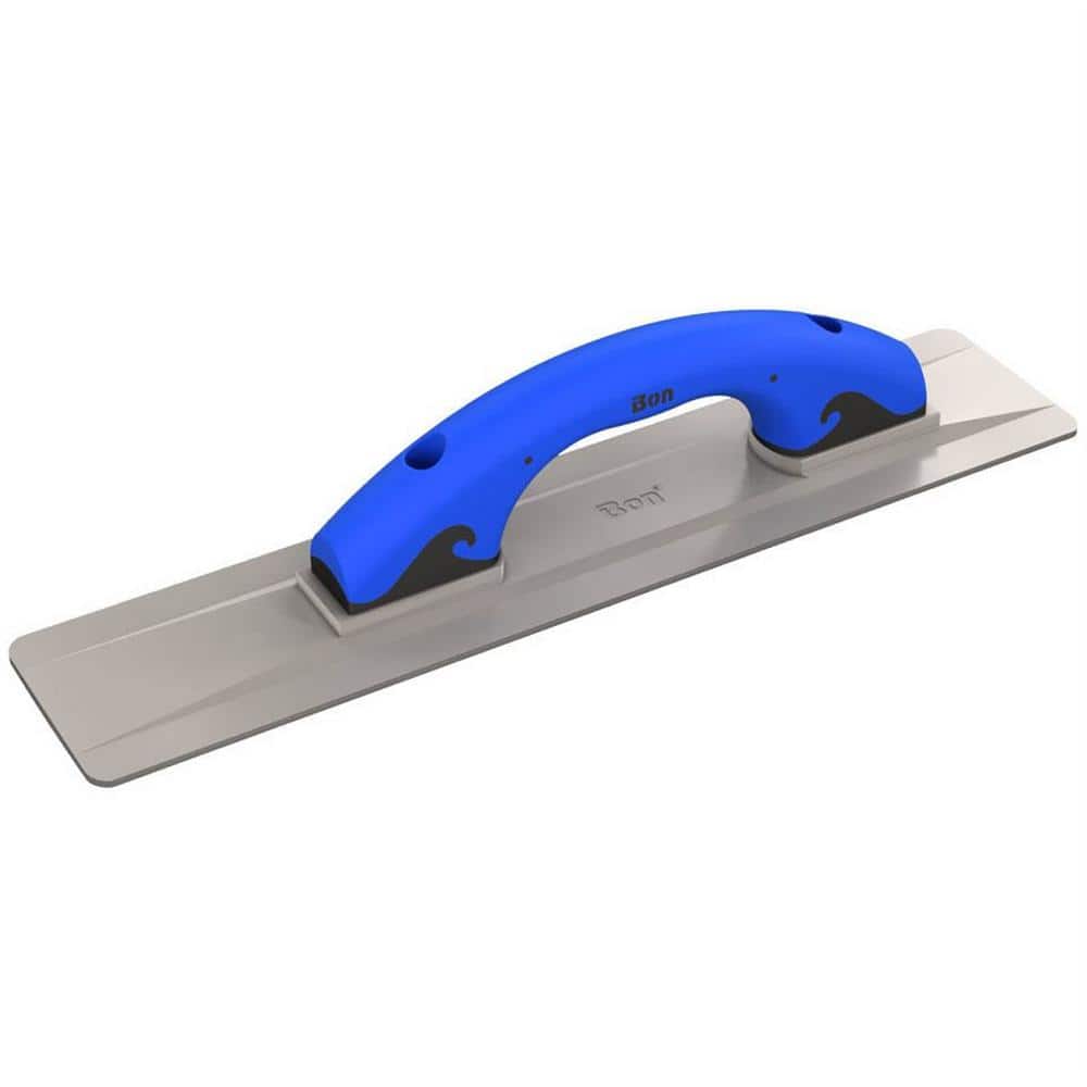 Bon Tool 16 in. x 3-1/2 in. Bevel End Cast Magnesium Float with Comfort Grip Handle