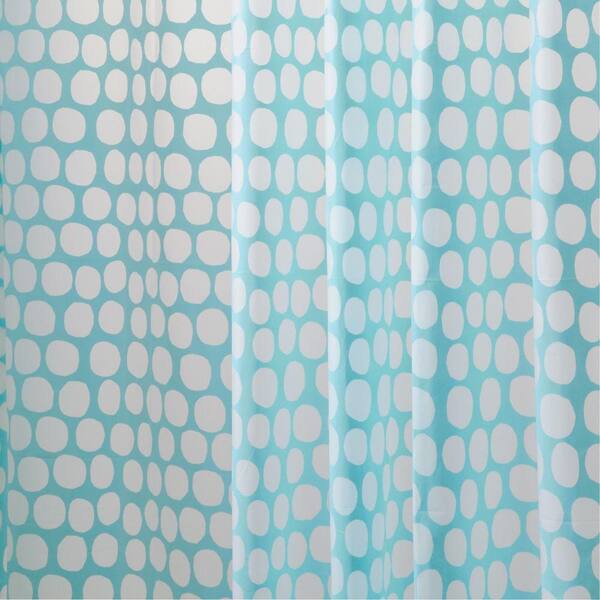 interDesign Aqua Honeycomb EVA Shower Curtain