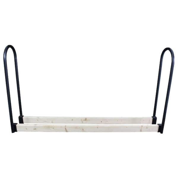 HomComfort Adjustable Log Rack with Steel Uprights