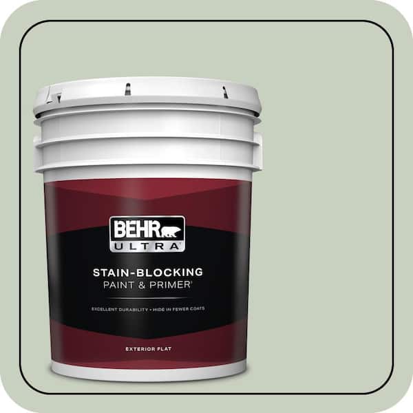 BEHR ULTRA 5 gal. #PPF-25 Terrace View Flat Exterior Paint & Primer