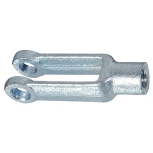 Clevis Yoke End 5/16-24 x 2 1/2 3/8 Hole Pack of 10 RH