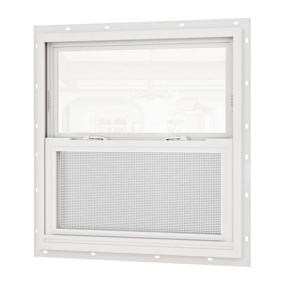 ARK DESIGN 36 in. x 38 in. 62-Series Double Glazed Single Hung Vinyl ...