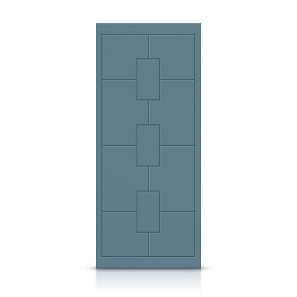 42 in. x 84 in. Hollow Core Dignity Blue Painted Composite MDF Interior Door Slab price history on PriceWatchPro