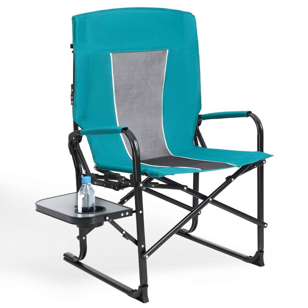 Blue Heavy-Duty 600D Oxford Fabric Camping Outdoor Chairs with Folding and Reinforced Steel Frame price history on PriceWatchPro