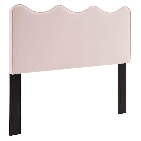 MODWAY Athena Pink Performance Velvet Twin Headboard