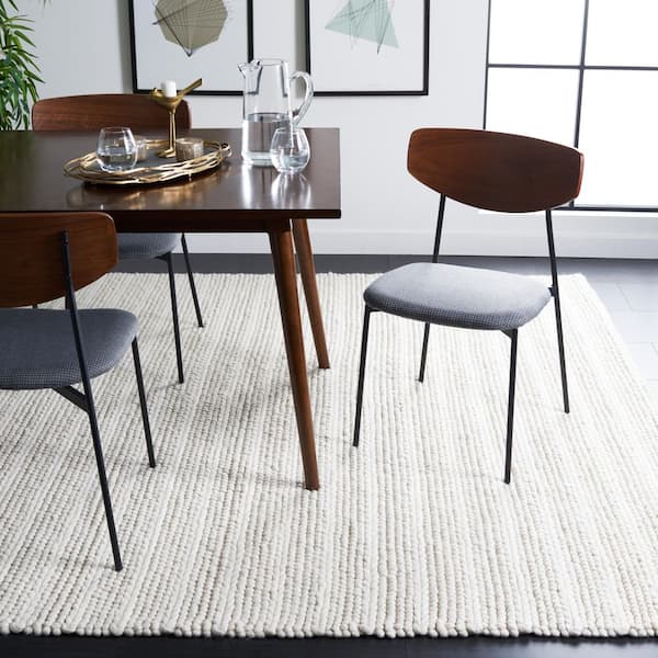 Natura 8 ft. x 10 ft. Ivory Striped Area Rug