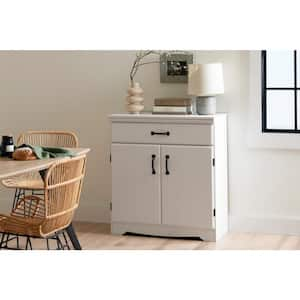 Harma Pure White 36.25 in. Storage Cabinet