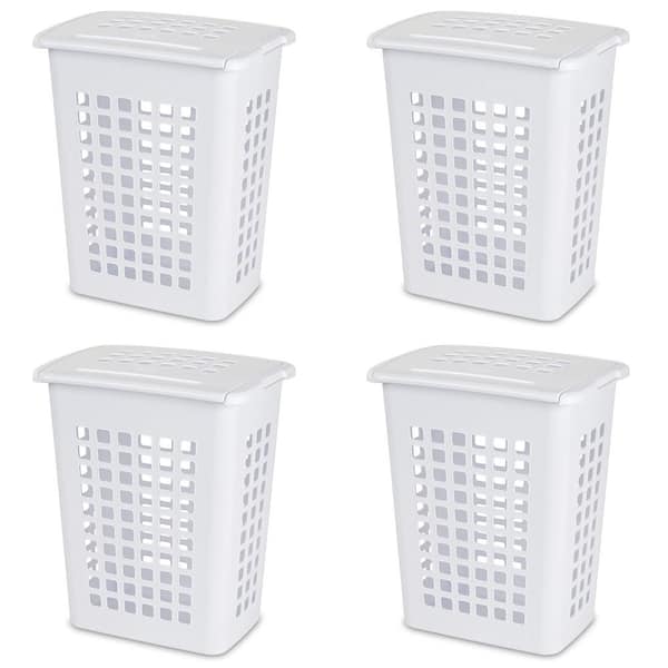 Sterilite LiftTop Laundry Hamper Bin with Handles