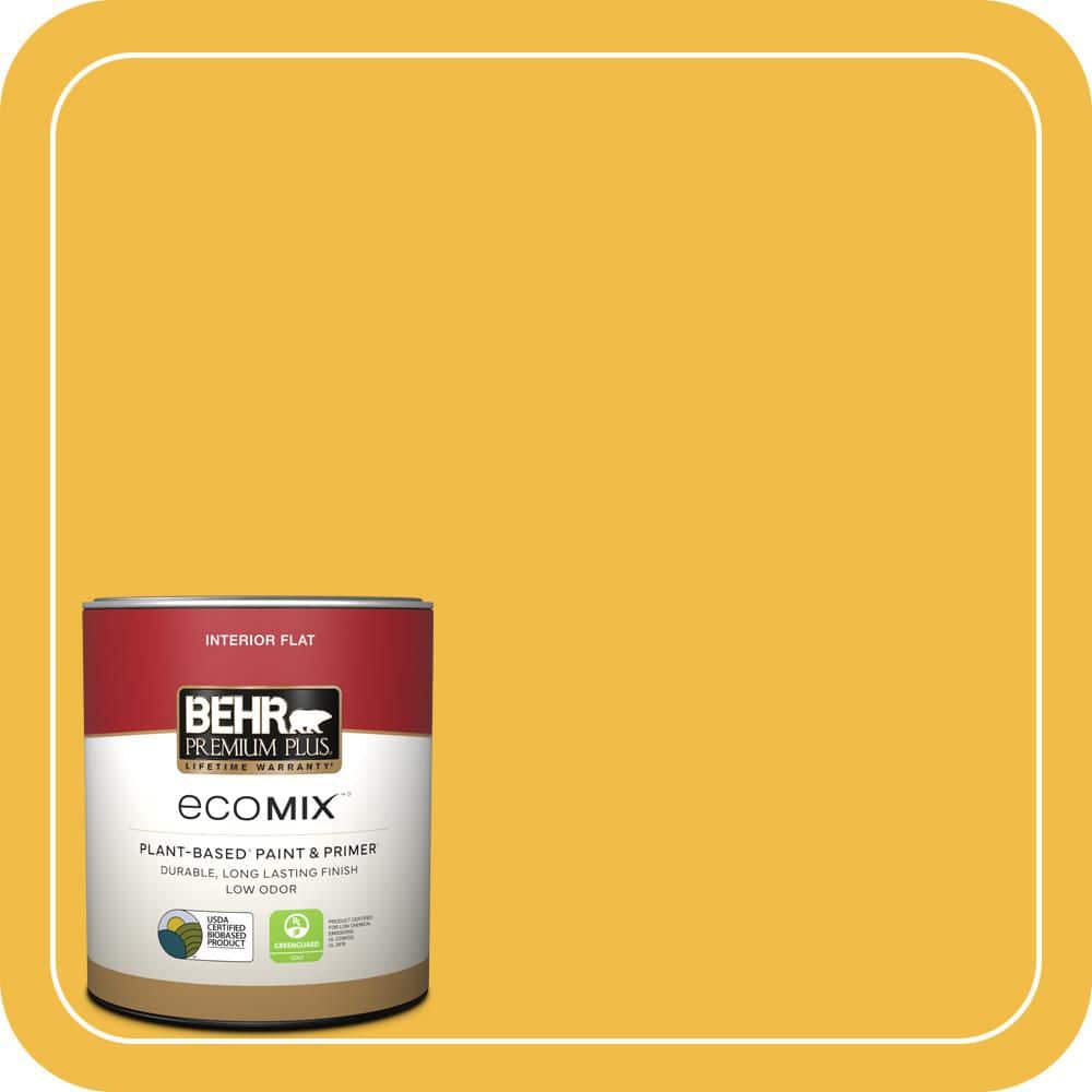 1 qt. #P280-6 Bling Bling Flat EcoMix Plant-Based Interior Paint & Primer price history on PriceWatchPro