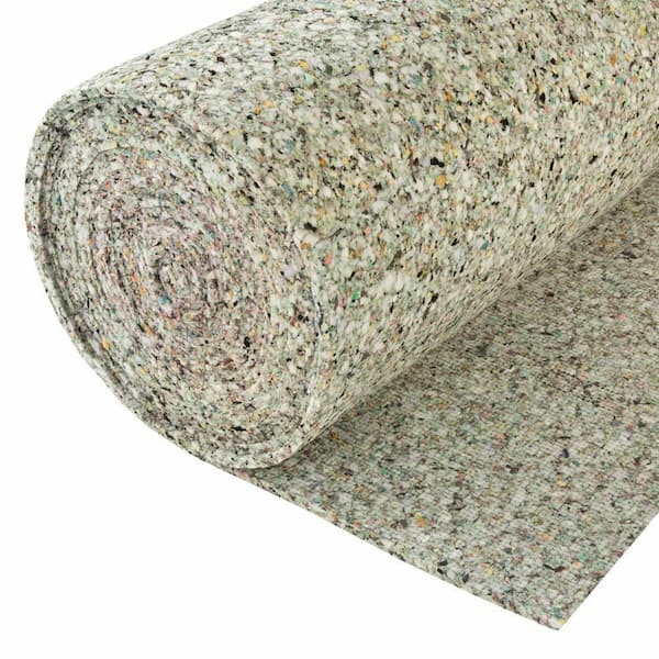 Details about   Future Foam 3/8 in Thick 5 lbs Density Carpet Cushion Subfloor Rebond Pad Carpet 