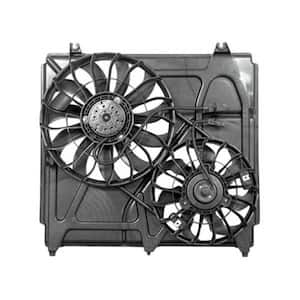 Dual Radiator and Condenser Fan Assembly 2003-2006 Kia Sorento