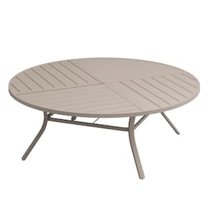72 patio table with umbrella hole 72" Heavy-Duty Outdoor Metal Picnic Table with Umbrella Hole and Built-In  Benches, Orange (1 Count)