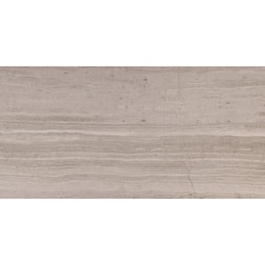 White Oak 12 in. x 24 in. Polished Limestone Floor and Wall Tile (10 sq. ft./case)