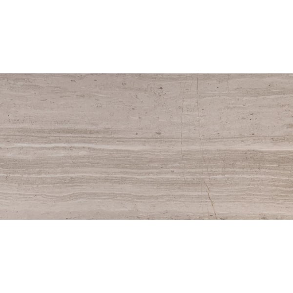 MSI White Oak 12 in. x 24 in. Honed Marble Floor and Wall Tile (10 sq. ft./Case)