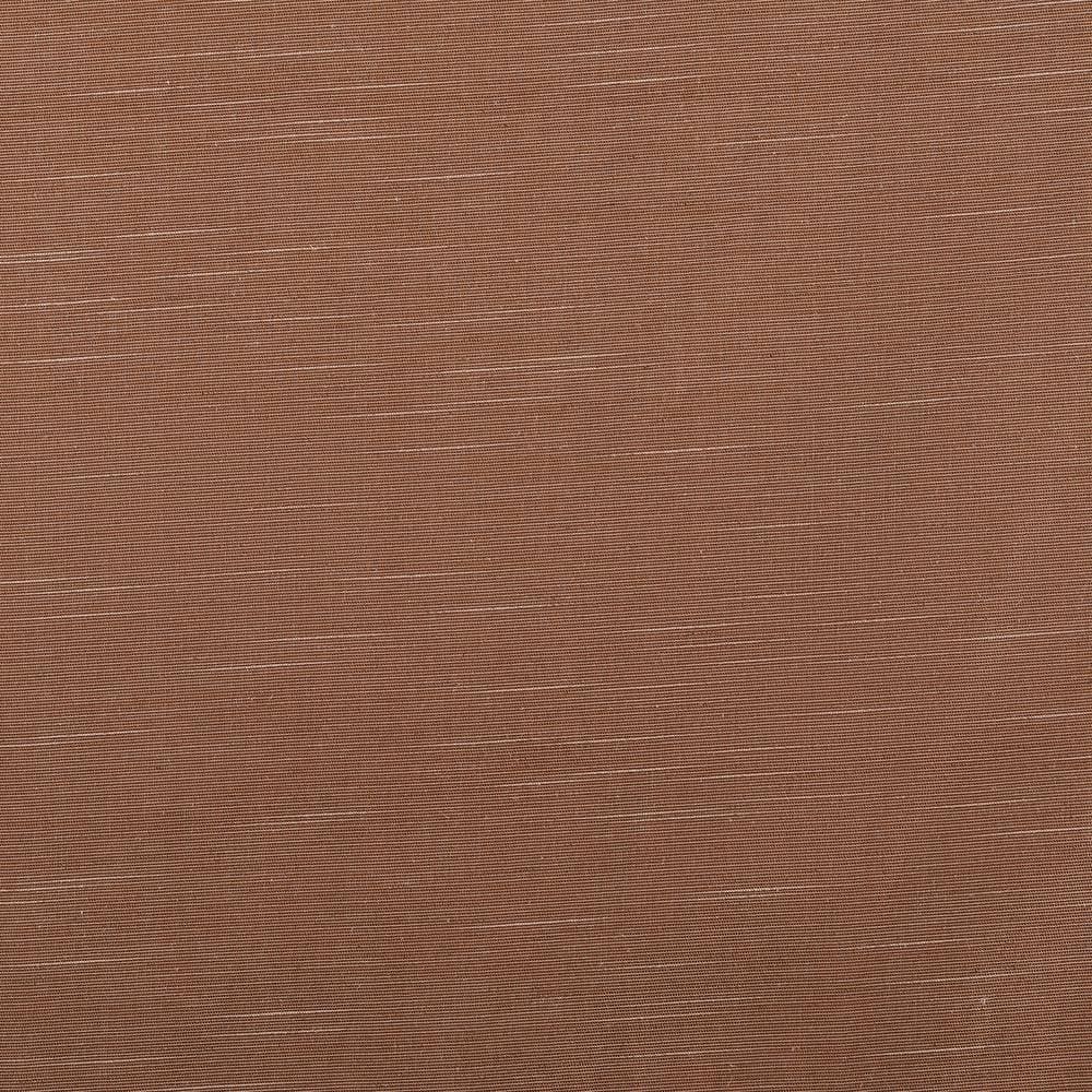 Pecan Brown Linen Blend Blackout Grommet Curtain Panel 50" x 63"