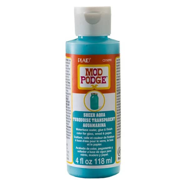 Mod Podge Sheer Colors 4 oz. Aqua Transparent Paint