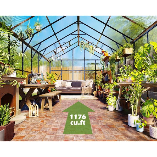 amerlife 120 in. W x 168 in. D x 100.8 in. H Polycarbonate