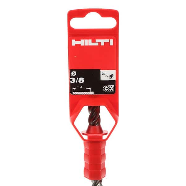 Hilti TE-C 3/8 in. x 6 in. SDS-Plus Style Hammer Drill Bit Hilti TE-C 3/8 in. x 6 in. SDS-Plus Style Hammer Drill Bit