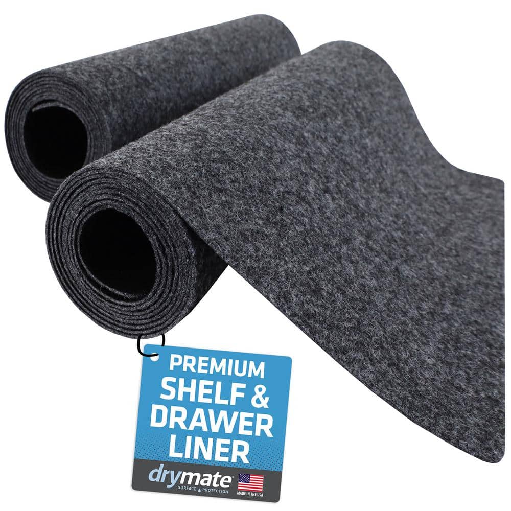 Premium Charcoal 0.13 in. D x 12 in. H x 59 in. L Solid Slip Resistant Draw