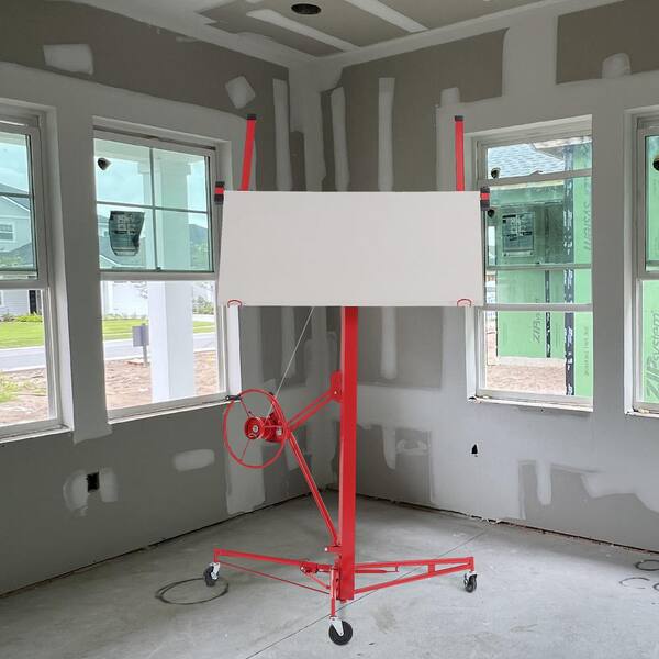Maocao Hoom 16ft Drywall Lift 16-ft H x 53.1-in L x 53.1-in W Steel Drywall Lift