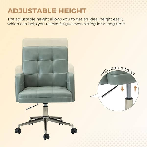 Umah Contemporary Height-Adjustable Office Chair