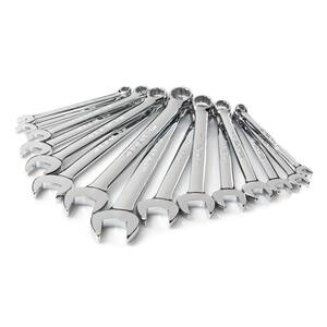 Combination Wrench Set, 30-Piece (1/4-1 in., 8-22 mm) - Holder
