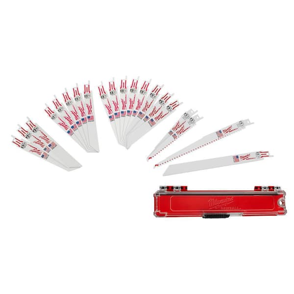 Hole Dozer General Purpose Bi-Metal Hole Saw Set and Wood and Metal Cutting Reciprocating Saw Blade Set (33-Piece) Hole Dozer General Purpose Bi-Metal Hole Saw Set and Wood and Metal Cutting Reciprocating Saw Blade Set (33-Piece)