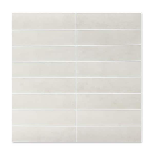 12 in. x12 in. Vinly Tile Peel and Stick Backsplash Self Adhesive Wall Tiles Stick on BackSplash in Beige (10-Pack)