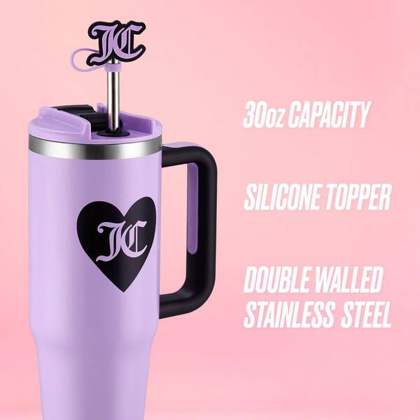 JUICY COUTURE Jetsetter 30 oz. Lavender Purple Stainless Steel