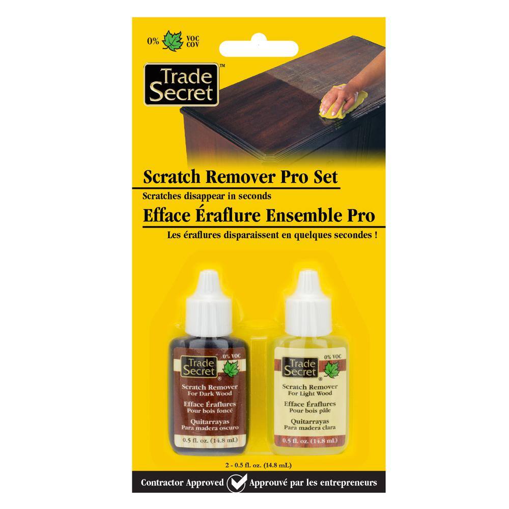 Trade Secret 0.5 oz. Light and Dark Liquid Wood Restorer Oil