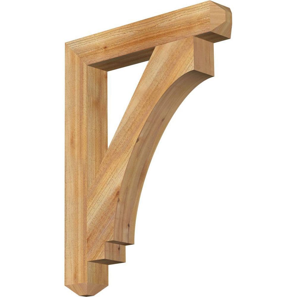Ekena Millwork 4 in. x 34 in. x 26 in. Western Red Cedar Imperial