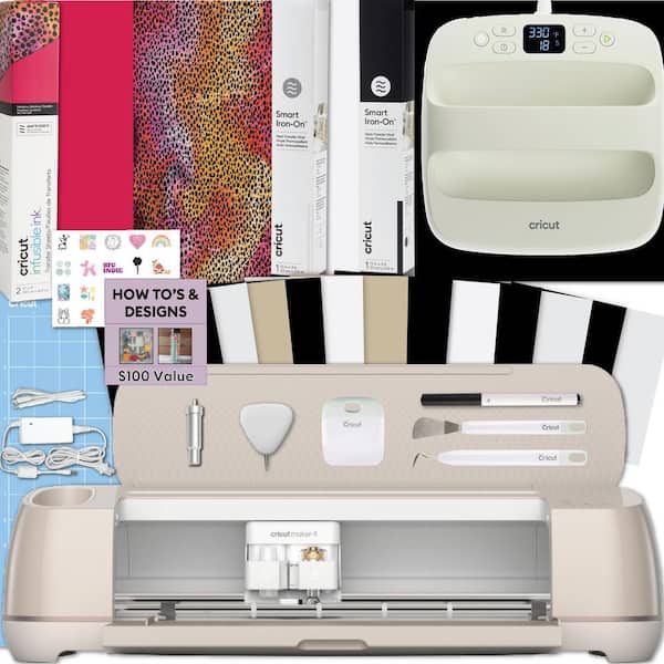 Cricut Maker 4 Seashell Cutting Machine Bundle with Rainbow Smart