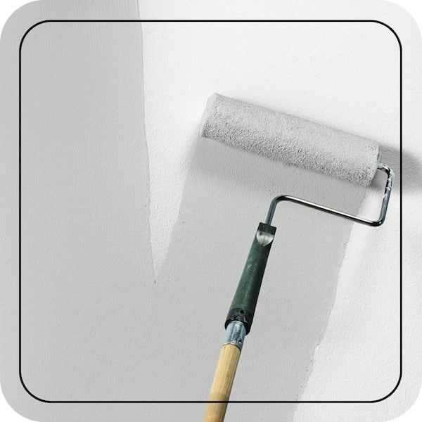 1 gal. #PPU26-11 Platinum Ceiling Flat Interior Paint and Primer