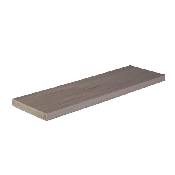 Advanced PVC Vintage 5/4 in. x 8 in. x 16 ft. Wide Square Coastline PVC Deck Board (Actual: 1 in. x 7 1/4 in. x 16 ft.)