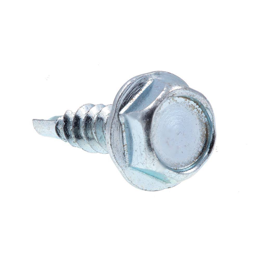PrimeLine 6 x 1/2 in. Zinc Plated Case Hardened Steel Indented Hex