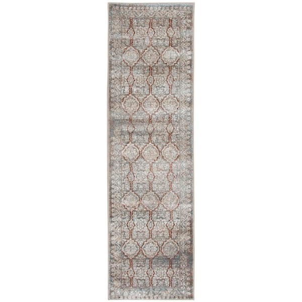 Morrow 2 ft. x 7 ft. Brown Runner Rug
