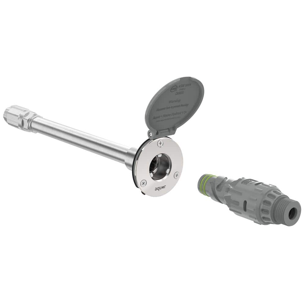 1/2 in. NPT Inlet and 3/4 in. Hose Connector 12 in. House Hydrant V1+ Moder