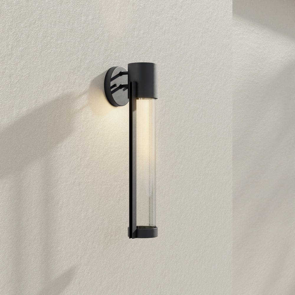 Black Bronze Dimmable Outdoor LED Wall Sconce