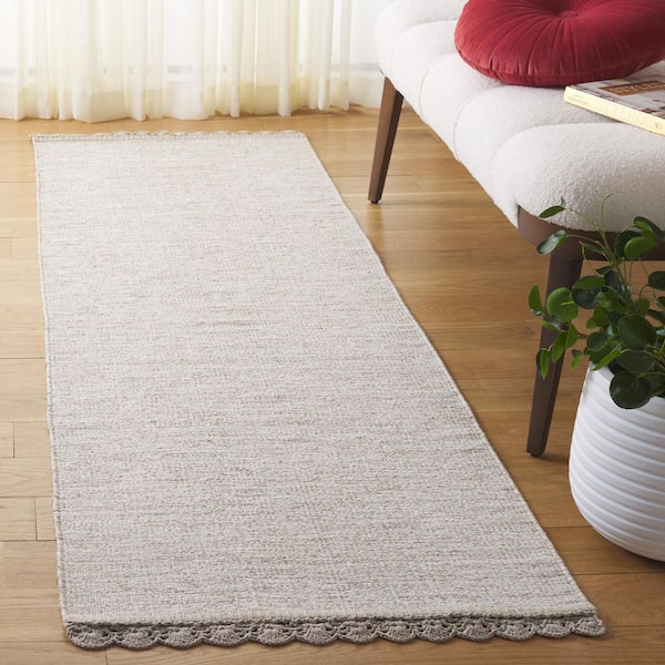 Montauk 2 ft. x 7 ft. Beige Gradient Solid Color Runner Rug