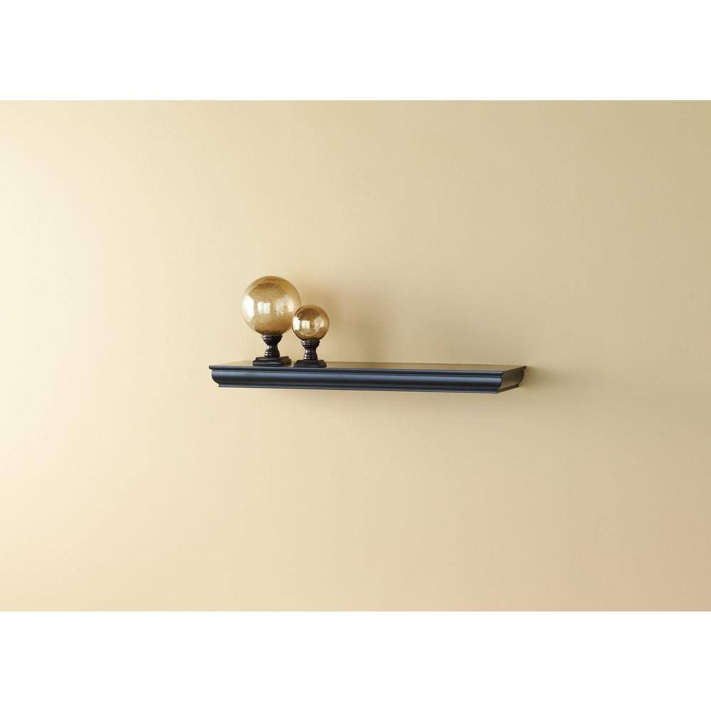 Buy 24 in. L x 8 in. W Profile Espresso Shelf Online at Lowest Price in