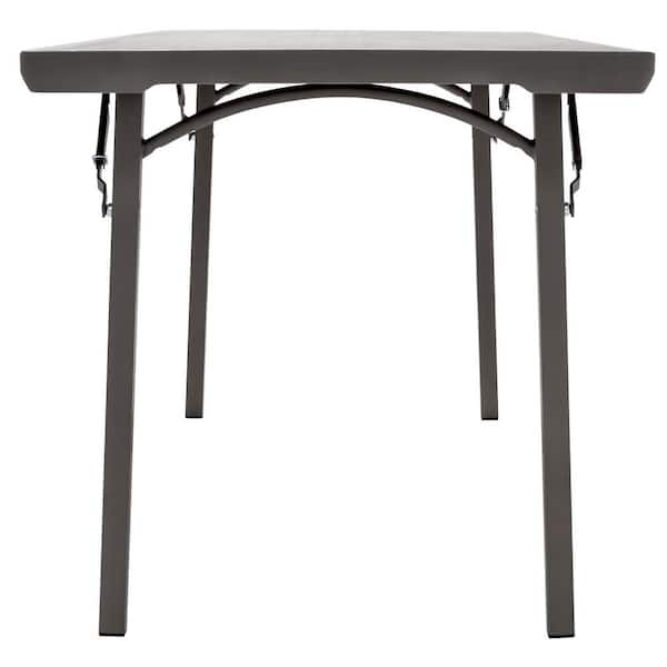 8 ft. Plastic Commercial Folding Table (Set of 4)