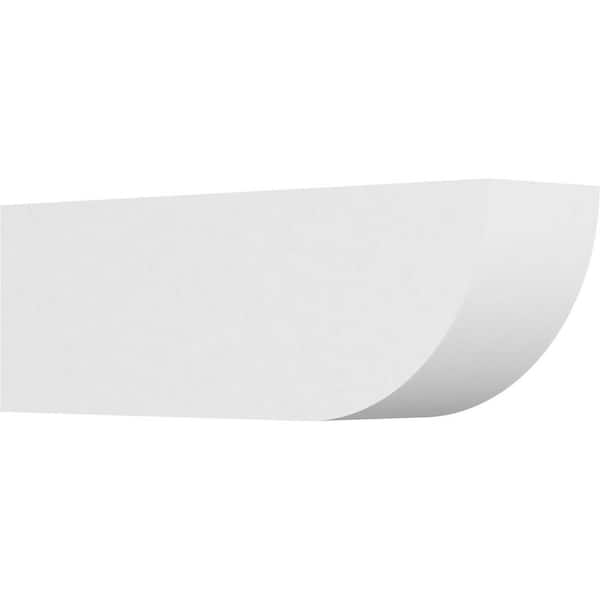 Ekena Millwork 6 in. x 8 in. x 24 in. Standard Durham Architectural Grade PVC Rafter Tail Brace