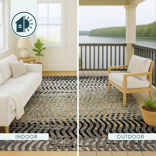 Addison Rugs Chantille Machine Washable Indoor/Outdoor Abstract