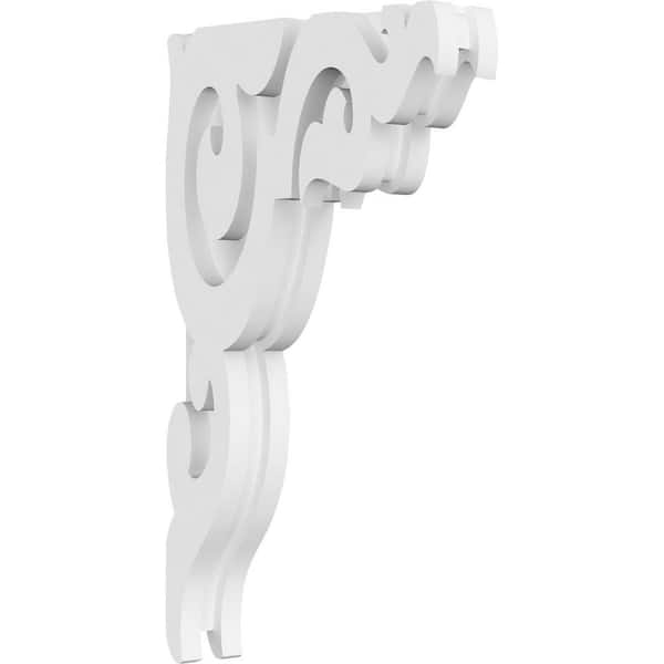 Ekena Millwork 1-7/8 in. x 14 in. x 8 in. PVC Rotherham Corbel