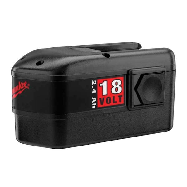Milwaukee 18-Volt NiCd Battery Pack 2.4Ah for Select Milwaukee Tools