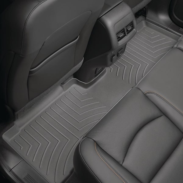 WeatherTech Black Rear FloorLiner/Cadillac/Escalade ESV/2003 - 2006 First Models with 2nd Row Bench Seats -3rd Row Liner