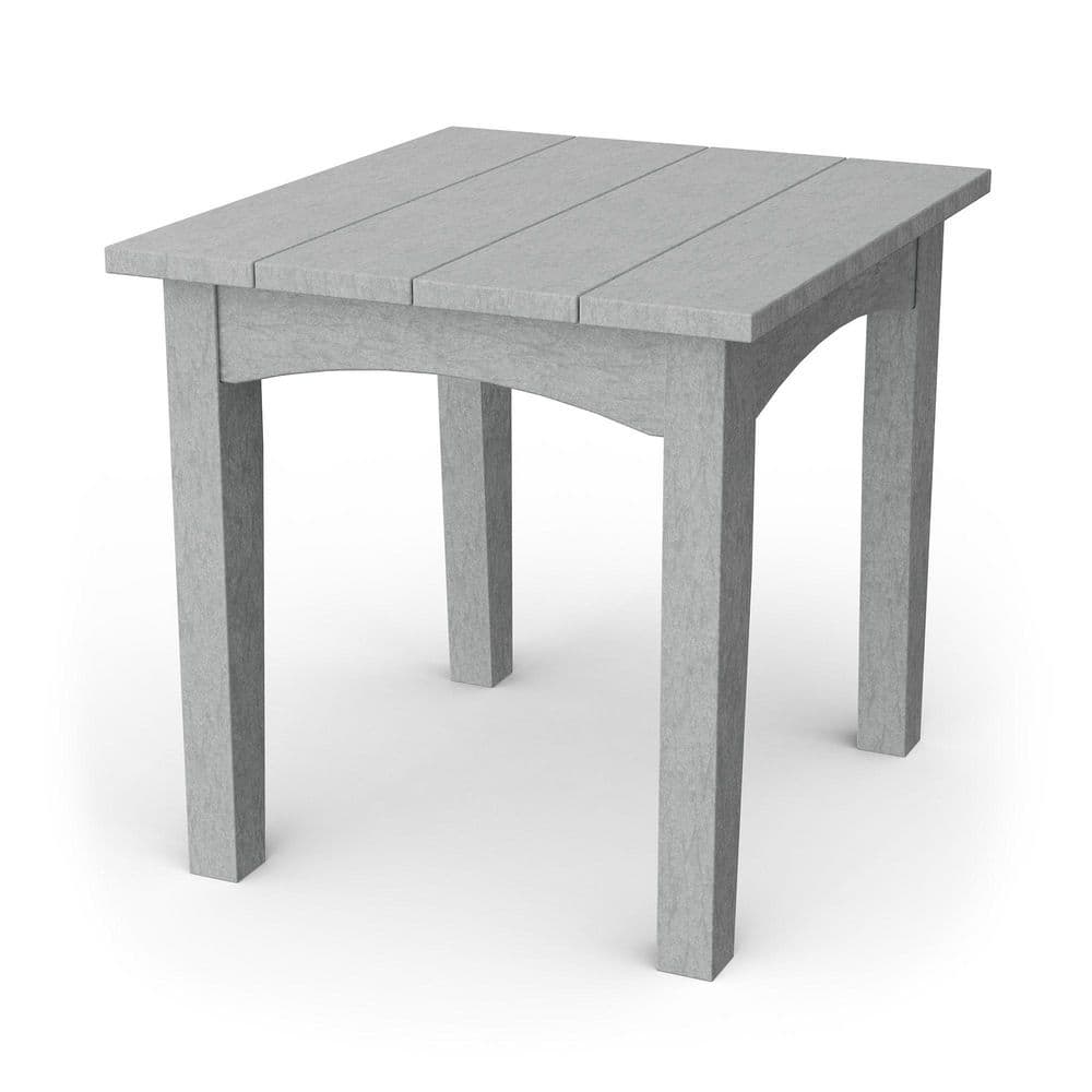 Heritage Light Gray HDPE Plastic Outdoor Deep Seating End Table price history on PriceWatchPro
