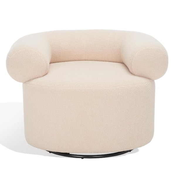 SAFAVIEH Sadie Cream/Black Accent Chair